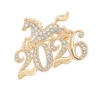 Spille In Stile Vintage Gioiello Decorativo Con Strass Per L'Anno Del