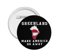 Spille Make America Go Away per cappelli, zaini e vestiti, 5 pezzi