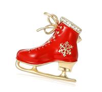 Spille multiuso per scarpe da pattinaggio su ghiaccio per capispalla spille unisex accessori per sport invernali casual regalo per feste casual spilla casual, One Size, come descritto