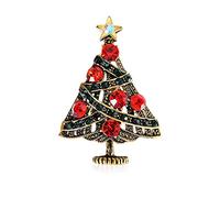 Spille per Albero di Natale in Cristallo Spilla Vintage per Gioielli da Donna Convenient And Practical