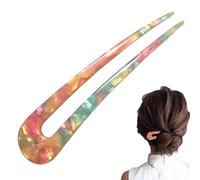 Spille Per Capelli A Forma Di U - Forcina Acrilico, Vintage Di Capelli | Grande E Forte Con Punta Curva Per Una Tenuta Sicura, Eleganti Spilli A Forma Di U Per Accessori