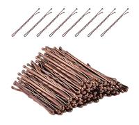 Spille per capelli a forma di U Grip per capelli, Forcine comode, accessori for capelli indolori, da 400 a 1000 pezzi, for tutti i tipi di capelli(Brown,400 count (Pack of 1))