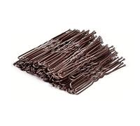 Spille per capelli a forma di U Grip per capelli, Forcine for capelli a forma di U da 5 cm for donna - 150/300/450/600 pezzi, forcine dal design ondulato con punte lisce(Brown,450 count (Pack of 1))
