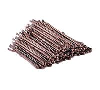 Spille per capelli a forma di U Grip per capelli, Forcine for capelli ondulate da 5 cm for donne e ragazze, riutilizzabili, invisibili e antiscivolo, con scatola portaoggetti(Brown,1000 count (Pack of