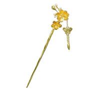 Spille per capelli, spille per capelli per chignon Bastoncino for capelli a forma di fiore for chignon, con confezione regalo, fermagli for bacchette for capelli con nappa a farfalla Forcina placcata