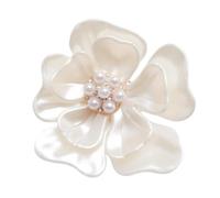 Spille Per Colletto Da Donna 2 Pezzi Eleganti Spille Da Colletto For Donne Con Fiore Di Perle For Abito Donna For Decorazione