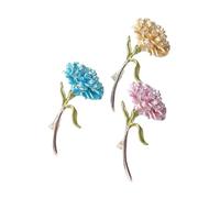 Spille Per Colletto Da Donna 3 pezzi spille da colletto for donne a forma di fiore sposa bavero for accessori decorativi