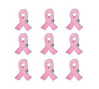 Spille per la sensibilizzazione sul cancro al seno Accessori per la sensibilizzazione sul cancro al seno Nastro rosa Speranza Spilla smaltata Sopravvissuto Eventi di beneficenza Nastro rosa Spille da