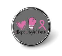 Spille per la sensibilizzazione sul cancro al seno, per la speranza, la lotta e la cura, con nastro rosa per i sopravvissuti al cancro, spille con distintivo rosa per guerrieri contro il cancro, sp