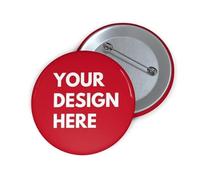 Spille personalizzate, bottoni personalizzati, progettare i propri distintivi personalizzati Pinback pulsante con foto logo testo per zaini vestiti regali decorativi decorazione regalo di Natale, 5,8