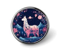 Spille personalizzate in alpaca notte stellata per zaini Spilla da bavero alla moda per abiti Spille per cappello carino per donne uomini divertente borsa distintivo pin cool spille vintage per