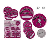 Spille rosa per addio al nubilato