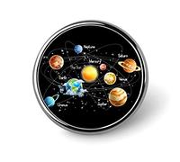 Spille rotonde con il solare, spille identificative, spille, bottoni, per cappelli e giacche.