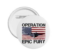 Spille rotonde Operation Epic Fury, spille a bottone per uomo e donna