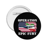 Spille rotonde Operation Epic Fury, spille a bottone per uomo e donna