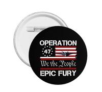 Spille rotonde Operation Epic Fury, spille a bottone per uomo e donna