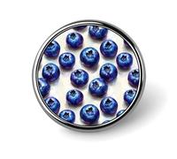 Spille smaltate a forma di mirtillo per zaino, graziose spille per giacche, cappotti, cappelli, borse, distintivi, divertenti e unici, accessori per gioielli alla moda per donne e uomini
