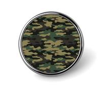 Spille smaltate classiche con stampa mimetica verde per zaino, graziose spille per giacche, cappotti, cappelli, borse, spille divertenti e uniche per donne e uomini, gioielli alla moda accessori