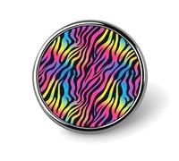 Spille smaltate con stampa a righe colorate per zaino, graziose spille per giacche, cappotti, cappelli, borse, distintivi, divertenti e unici, accessori per gioielli alla moda per donne e uomini