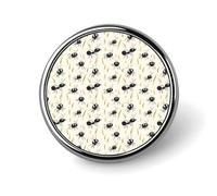 Spille smaltate con stampa nera a forma di formica, per zaino, cappotto, cappello, borse, distintivi, divertenti e unici, accessori per gioielli alla moda per donne e uomini