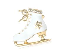 Spille sportive da sci, unisex, in lega, accessori per il tempo libero, spilla sportiva, Taglia unica, come descritto