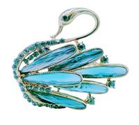 Spille vintage da donna - Spilla a forma di cigno, elegante distintivo, gioielli vintage, spilla per matrimoni, spilla di come regalo