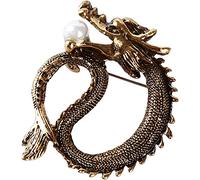 Spille Vintage Drago Spille Medievale Mantello Scialle Spilla Chiusura per Uomo Donna Gioielli Accessorio Costume Attractive And Professional