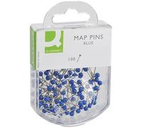 Spilli cartografici Q-Connect 15 mm blu conf. da 100 - KF15276