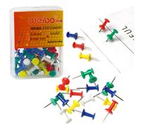 Spilli colorati per bacheca in sughero 40 pz