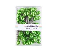 Spilli da cucito colorati con testa a diamante, 5 cm, per trapuntatura, per tessuti, cucito, gioielli, accessori di abbigliamento, 50 pezzi