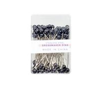 Spilli Da Cucito Per Tessuto, Spilli Perlescenti Per Quilting Con Teste A Colorate, Strumenti Di Posizionamento Per Taglio E Cucito Artigianale Con Scatola Portaoggetti, Spilla Per Tessuto Da Sa