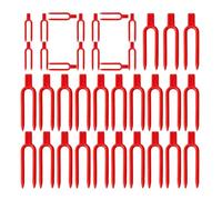 Spilli di supporto per piante, 100 pezzi, 6 x 1,3 cm, | Set di perni per piante per fragole, anguria, frutteto, orto, prato, fattoria, balcone, patio, cortile