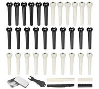 Spilli per chitarra, pioli di ricambio per strumenti musicali, con estrattore e dado per sella, per aule scolastiche, spettacoli dal, registrazione, studio, palcoscenico