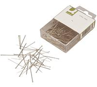 Spilli Q-Connect 30 mm acciaio scatola da 30 grammi - KF02037