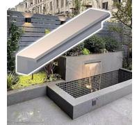 Spillway per laghetto a cascata per acque, decorazione personalizzata con apertura a troppopieno, set di dispositivi commerciali per stagni