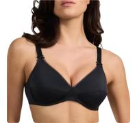 SPIMAN 1 Pezzo di Reggiseno Donna Senza Ferretto in Microfibra,Coppa Non Imbottita 2127. Nero 8B
