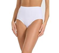 Spiman Guainetta Termonastrata in Microfibra E Pizzo Jacquardtronic Guainetta A Vita Alta in Microfibra Leggera E Compatta con Inserto di Pizzo sul Retro Leila (4, Bianco)