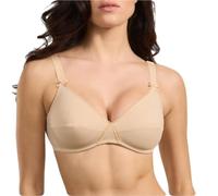 SPIMAN Reggiseno Donna Senza Ferretto Art 2127 in Cotone con Coppe Foderate