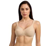Spiman Reggiseno Senza Ferretto in Microfibra, Coppe Non Imbottite, Spalline Regolabili,Spallina Anatomica. Coppa B Art 281