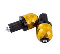 Spin Bar End 360 gradi 22mm Custom Fit 360 gradi Spin Bar End | Per stile con motivo a diamante, riduce l'affaticamento della maniglia, struttura in lega, adatta a barre da 2,2 cm
