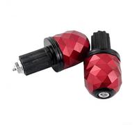 Spin Bar End 360 gradi 22mm Custom Fit 360 gradi Spin Bar End | Per stile con motivo a diamante, riduce l'affaticamento della maniglia, struttura in lega, adatta a barre da 2,2 cm