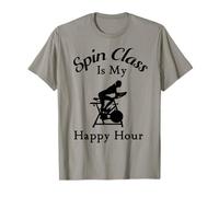 Spin Class è Il Mio Happy Hour Cool Spin Class Ciclismo Maglietta