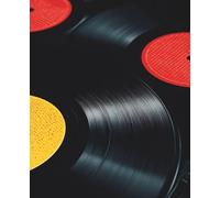 Spin It Again -A Retro Vinyl Lover’s Notebook: Classic LP-Inspired Journal with Bright Vintage Colours - 110 Lined Pages. Perfect for Music Fans, DJs & LP Collectors