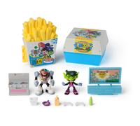 Spin maestro adolescenti titans vai! Cucina Chaos Dis-play Set con beast boy e cyborg figure e accessori giocattoli giocattoli per bambini per ragazz