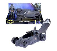 SpinMaster 6064628 Batman -Batmobile con personaggio 30cm