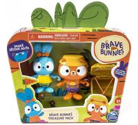 Spin Master Brave Bunnies Treasure Family Skateboard Pack - Set di figure in ...