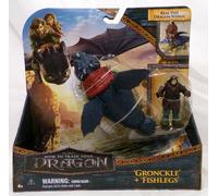 Spin Master Figura 2-Pack Gronckle & Fishlegs How to Train Your Dragon