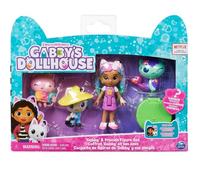 Spin Master Gabby's Dollhouse, set Amici Arcobaleno con 4 Personaggi