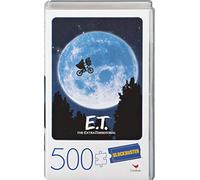 Spin Master Games 500-Piece Giochi E.T. The Extra-Terrestrial Movie Puzzle da 500 pezzi in plastica Retro Blockbuster VHS Video Case, Colore Grigio, 6058959