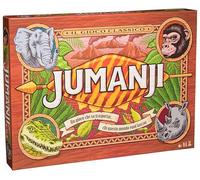Spin Master Games Jumanji, Gioco da Tavolo Versione in Cartone, 6+ Anni | Missione Nella Giungla, Enigmi e Sfide, Gettoni Vita, Obiettivo Centro Della Giungla, Vittoria Cooperativa